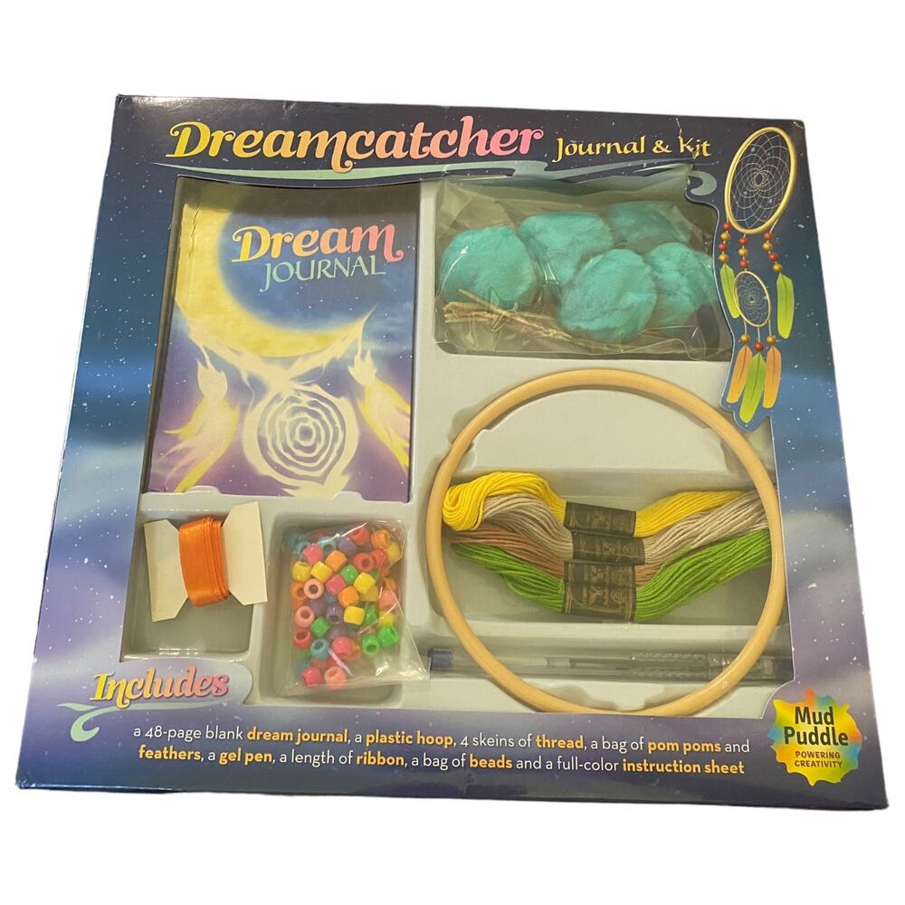 Dreamcatcher Journal & Kit Create Your Own Dreamcatcher